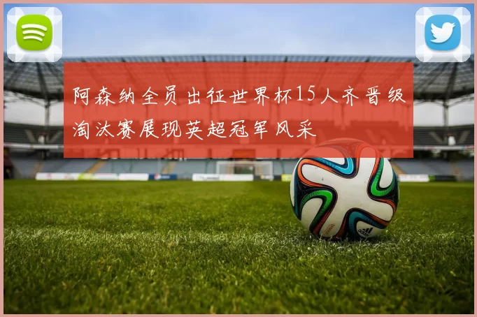 阿森纳全员出征世界杯15人齐晋级淘汰赛展现英超冠军风采